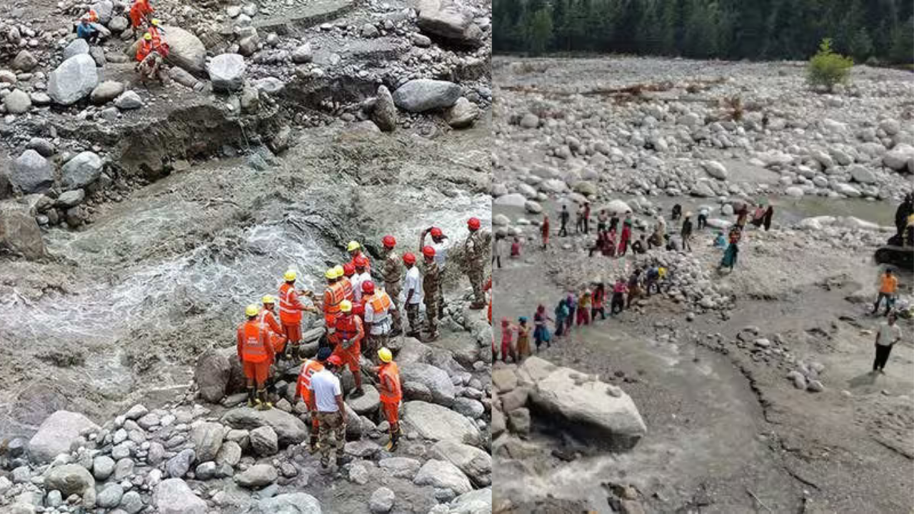 हिमाचल प्रदेश में बादल फटने से 53 लोग अभी भी लापता हैं, अब तक 6 शव बरामद किए गए हैं।